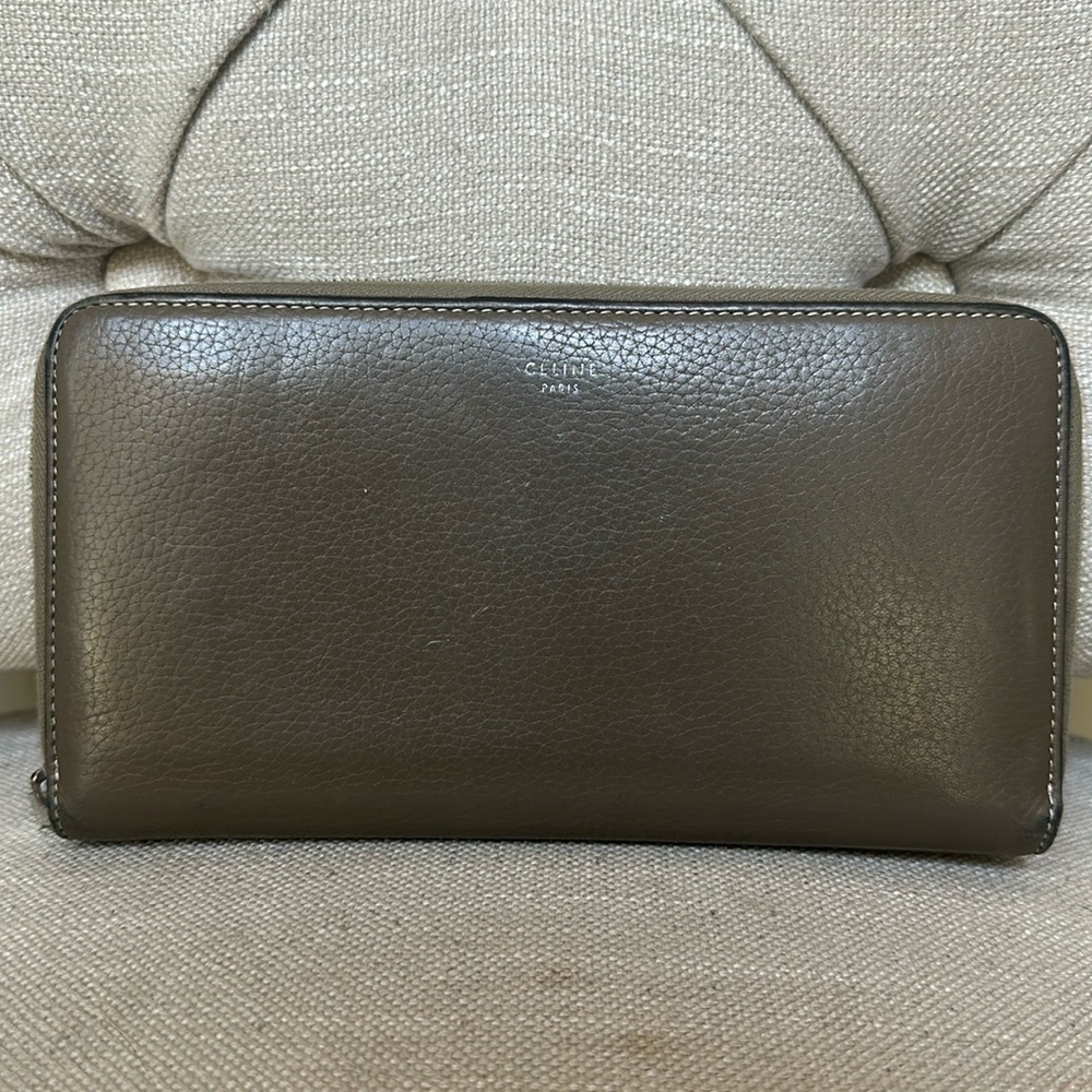 Celine Paris Dark Gray Wallet